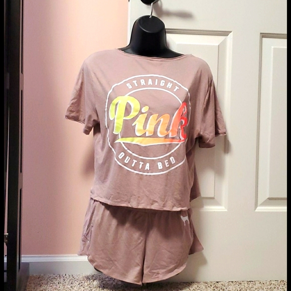 PINK Victoria's Secret Other - PINK Sleep Set NWOT